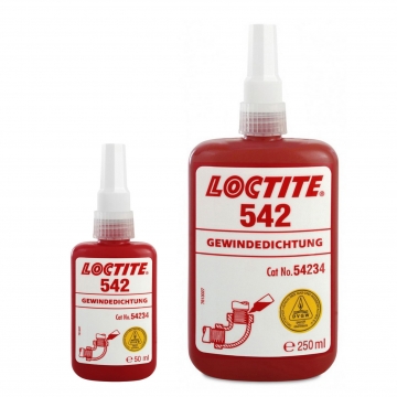 Герметик Loctite 542 резьбовой, текучий (повышенная проникающая способность)