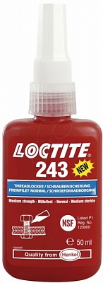 Резьбовой фиксатор средней прочности Loctite 243