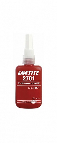 Резьбовой фиксатор высокой прочности для неактивных металлов Loctite 2701