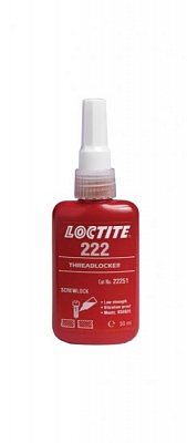 Резьбовой фиксатор низкой прочности Loctite 222