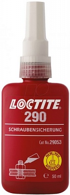 Резьбовой фиксатор средней прочности, капиллярный Loctite 290