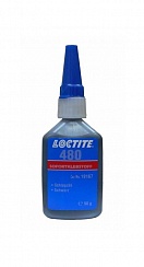 Клей упрочнённый, термо/вибростойкий, черный Loctite 480